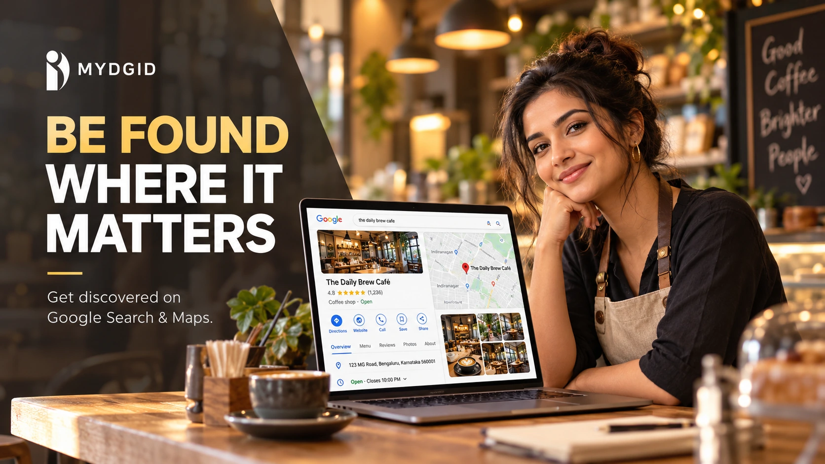 MYDGID: be found where it matters on Google Search and Maps